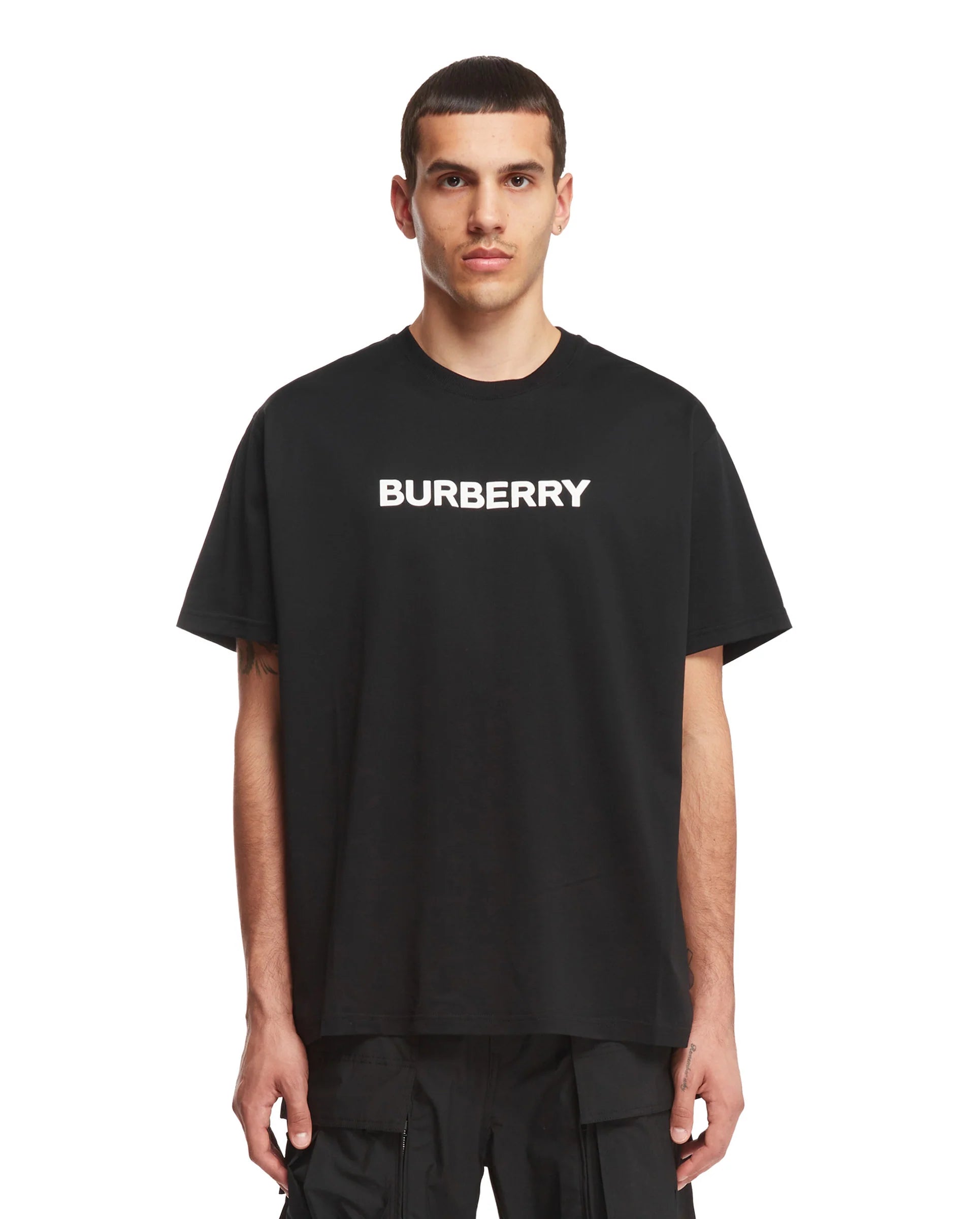 Black Logoed T-Shirt