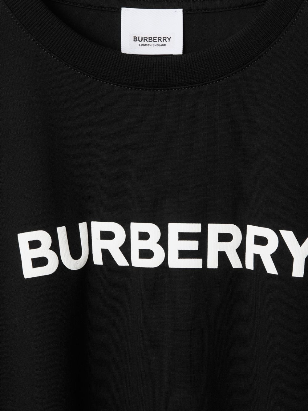 BURBERRY Black Logo T-Shirt