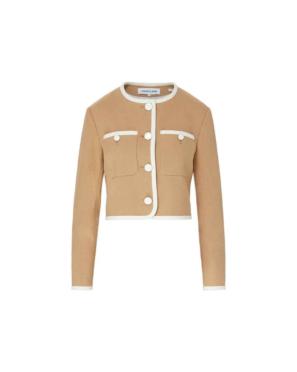 Veronica Beard Beale Jacket Khaki