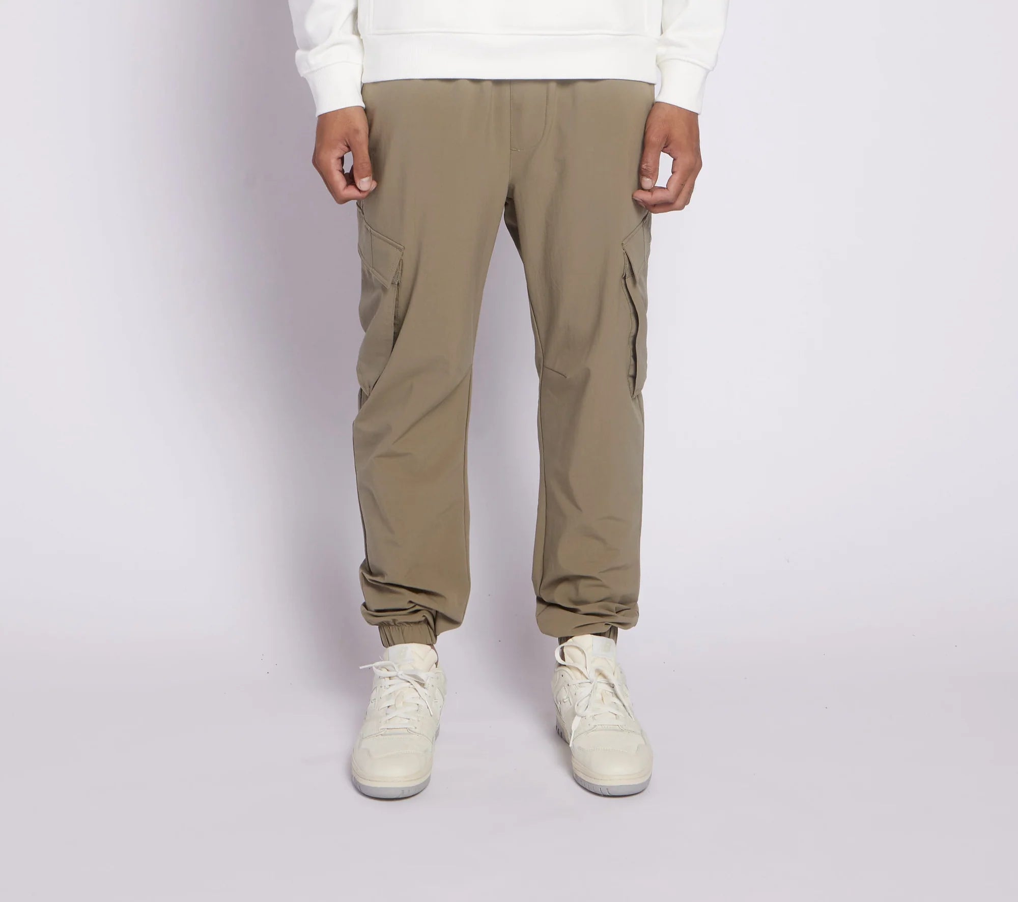 AEDEN Toby Pants Taupe