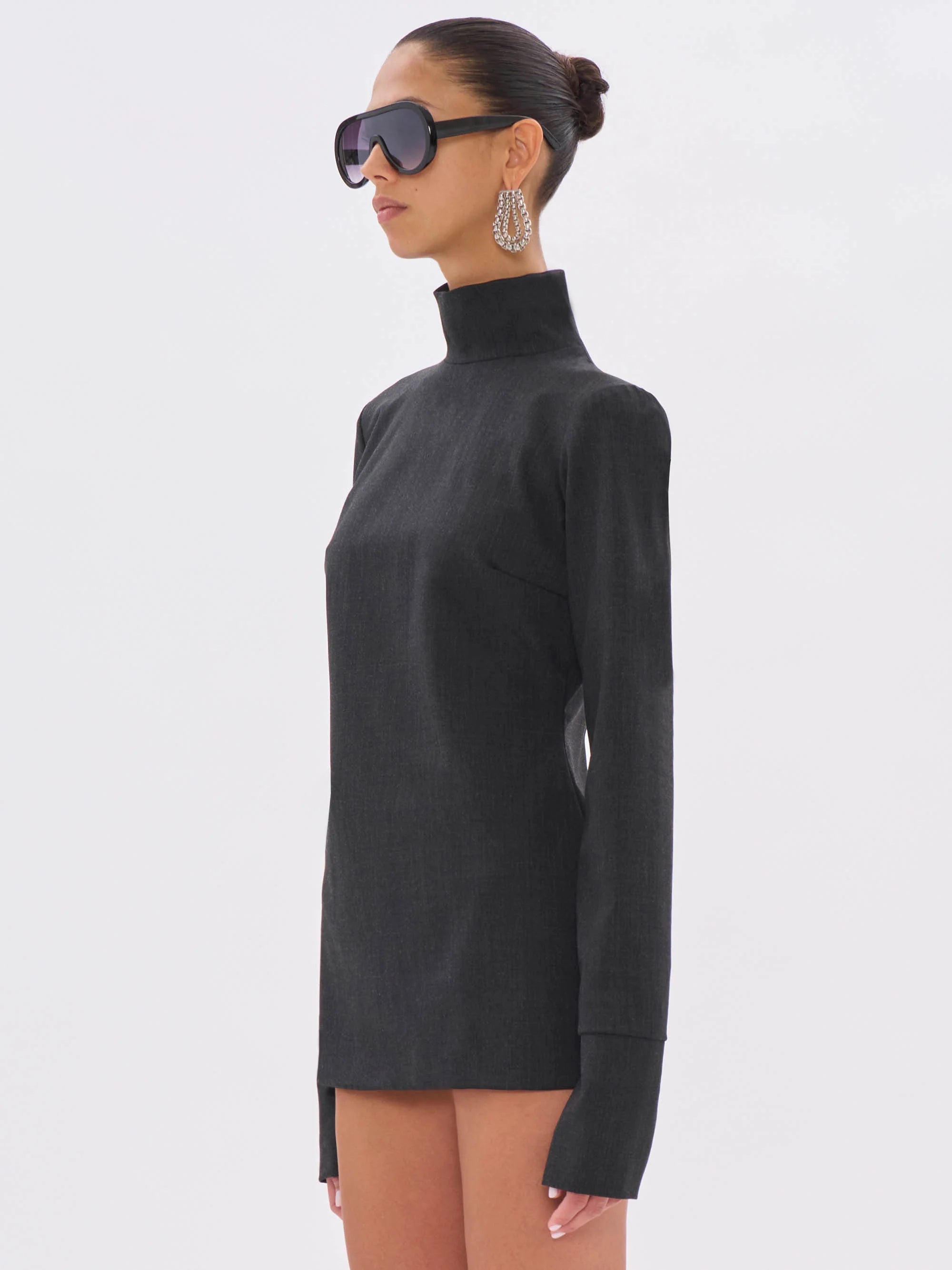 The Latest Studios Clio Sweater Dark Grey