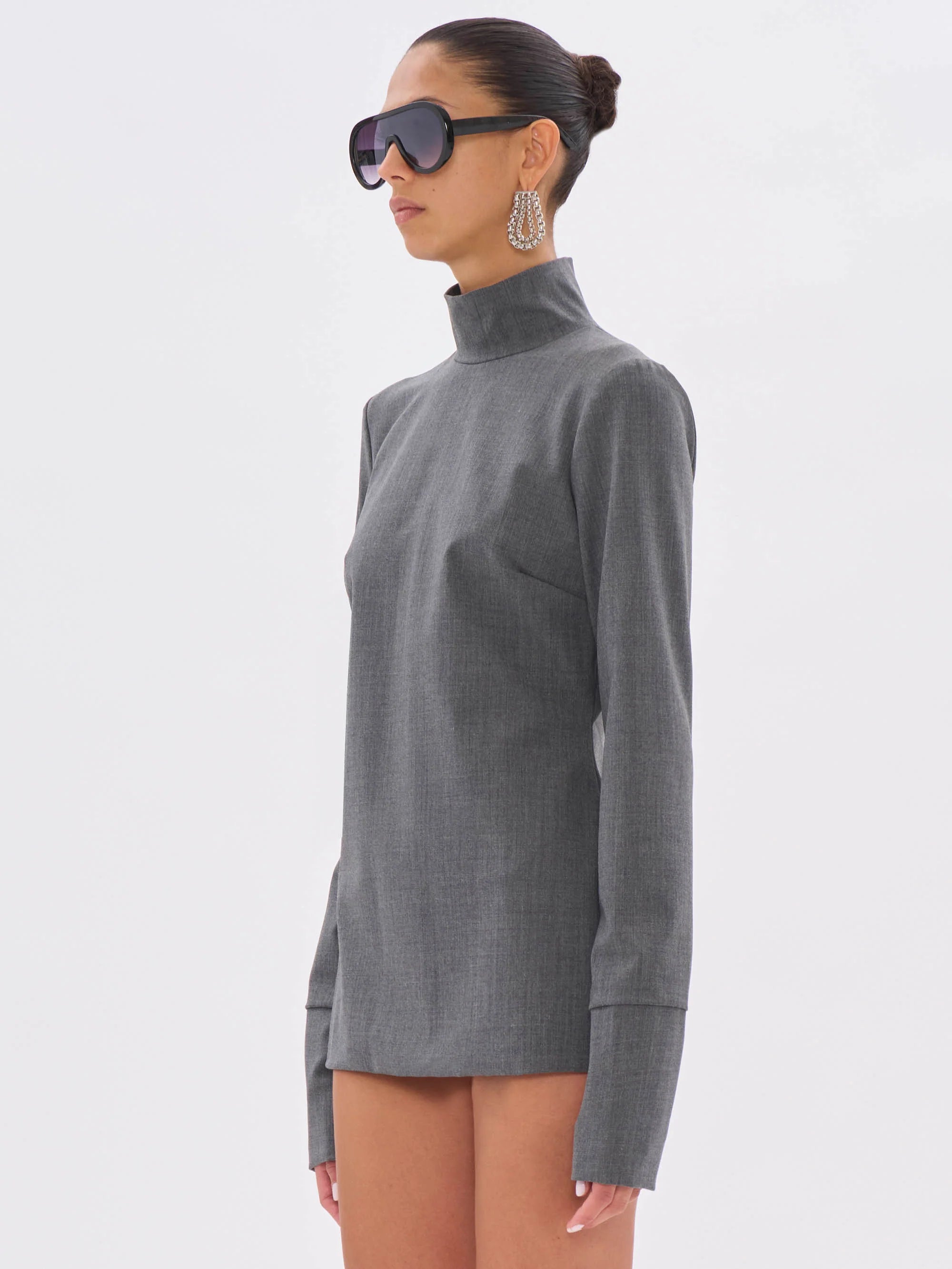 The Latest Studios Clio Sweater Grey TLW04005W0206ABTP