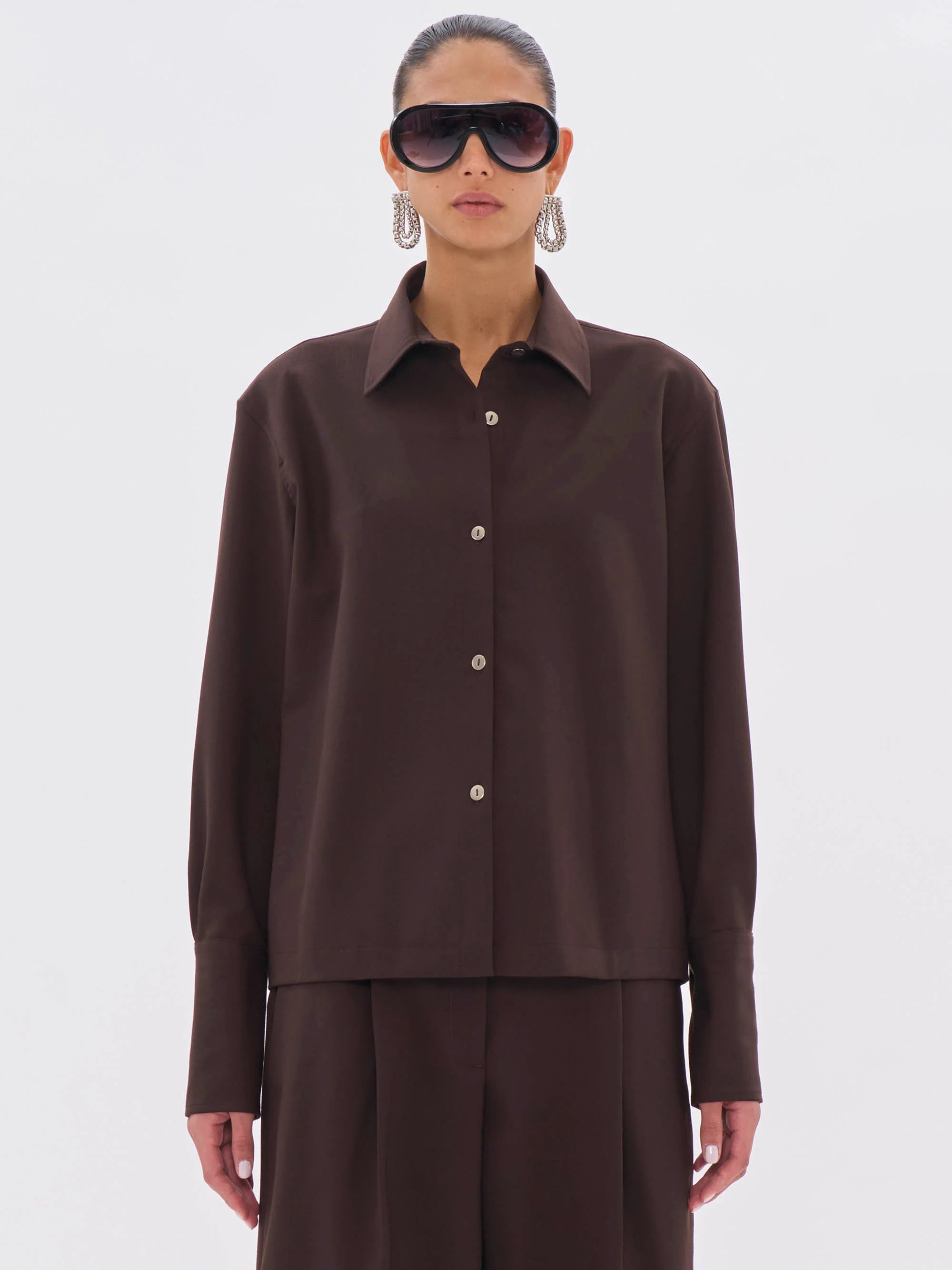 The Latest Studios Codie Shirts Brown