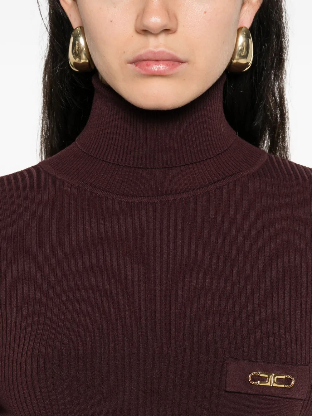 Elisabetta Franchi Knit Met Borstzakje
