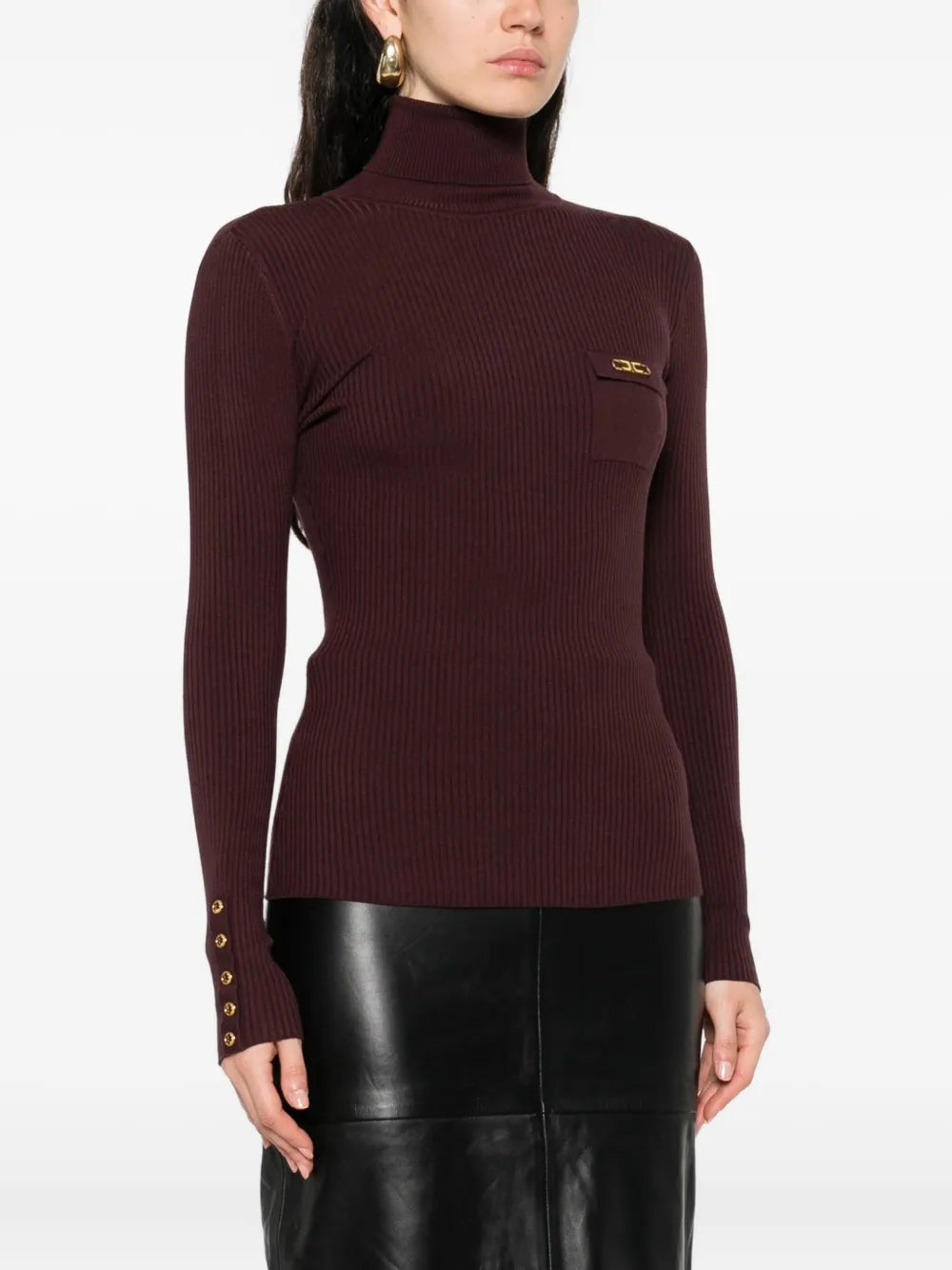 Elisabetta Franchi Knit Met Borstzakje