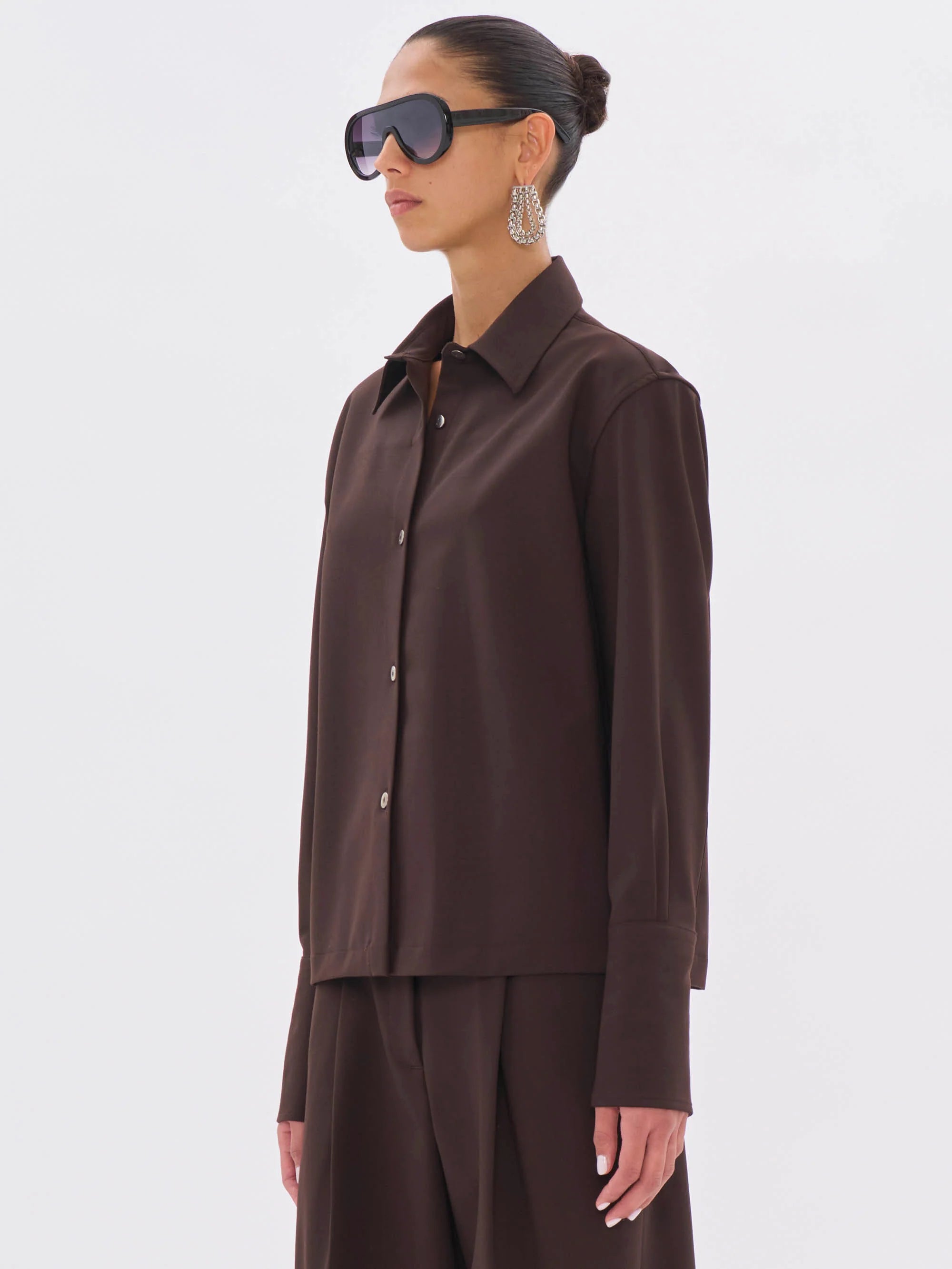 The Latest Studios Codie Shirts Brown