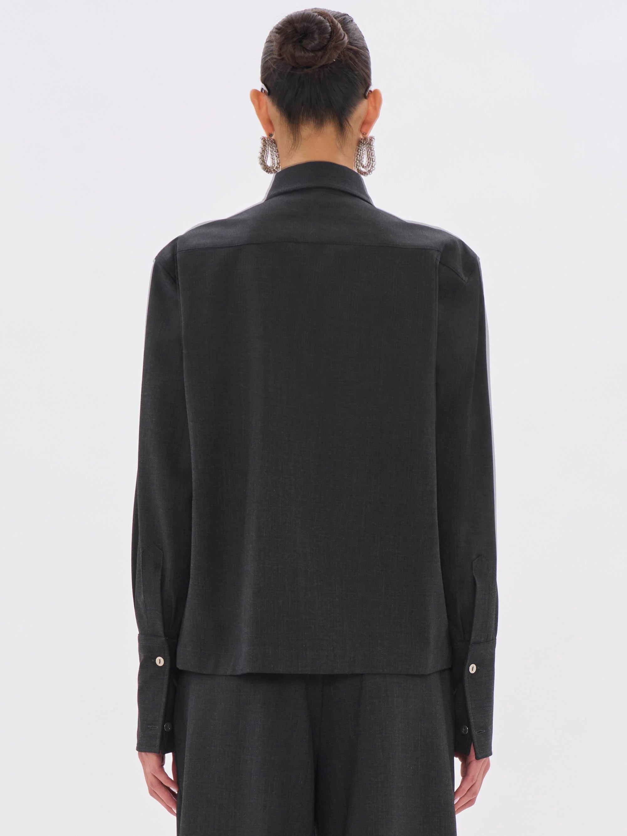 The Latest Studios Codie Shirts Dark Grey