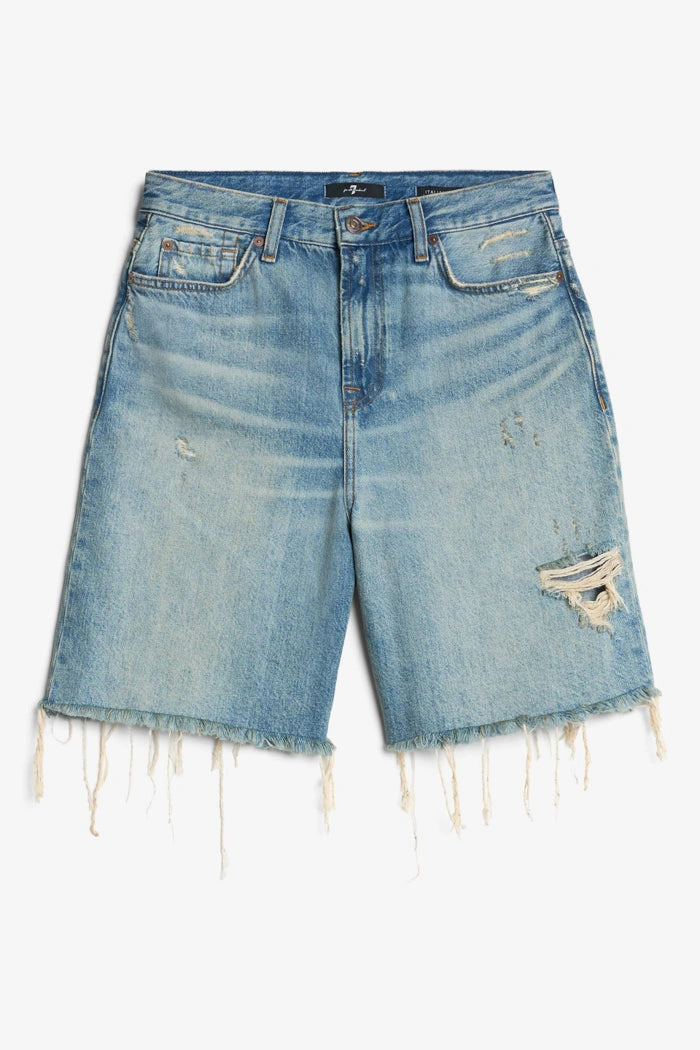 7 For All Mankind Lola Shorts Copper