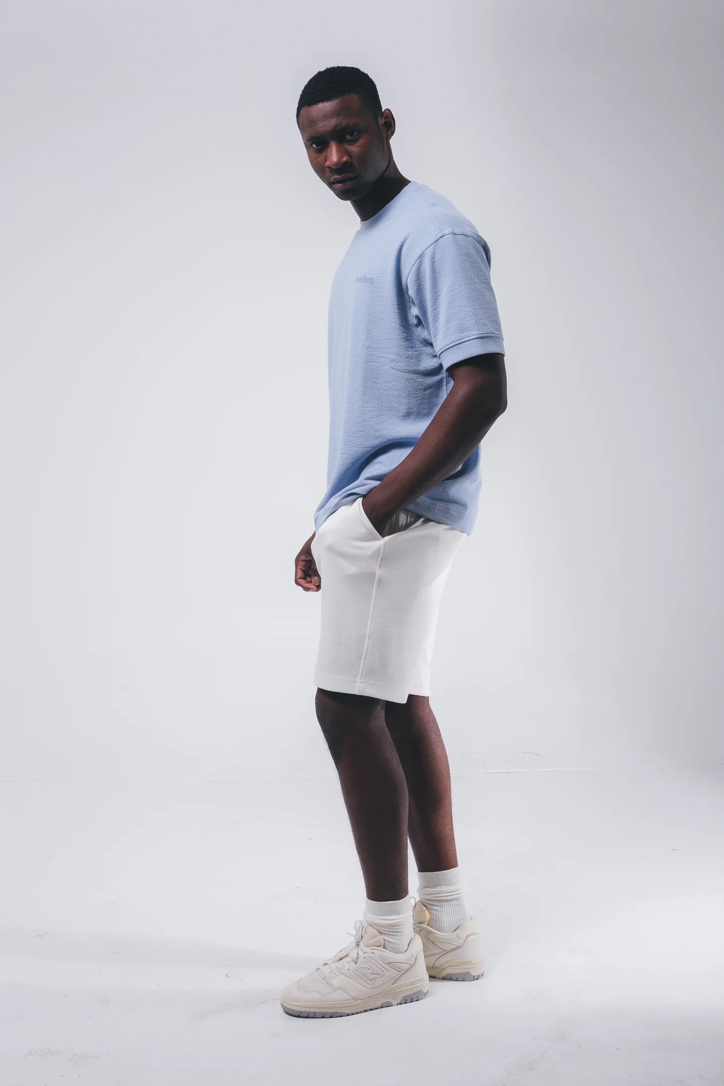 Aeden Alec Shorts Off-White