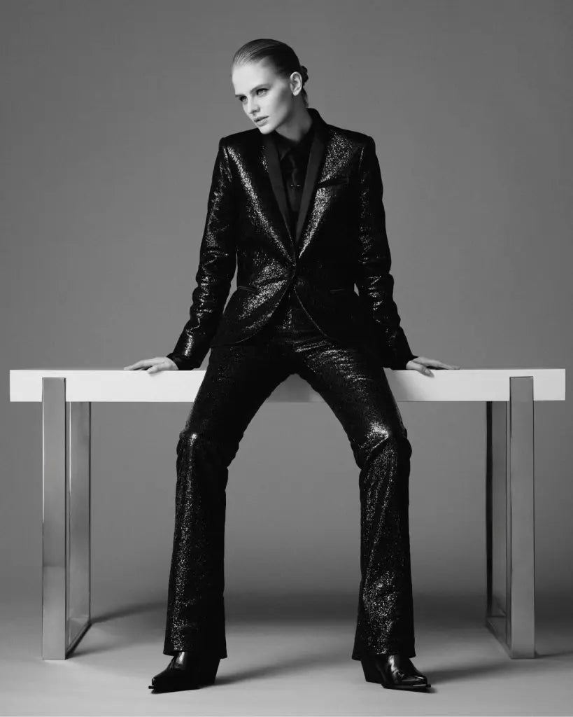 Barbara Bui Sequin Blazer G1240GPG_10