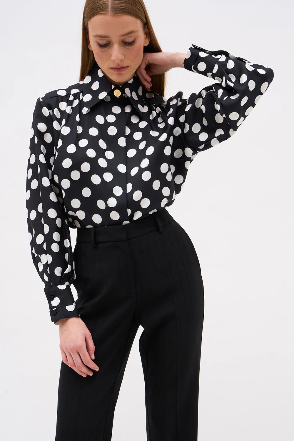 DMN Paris Charlie Blouse Polka Dots