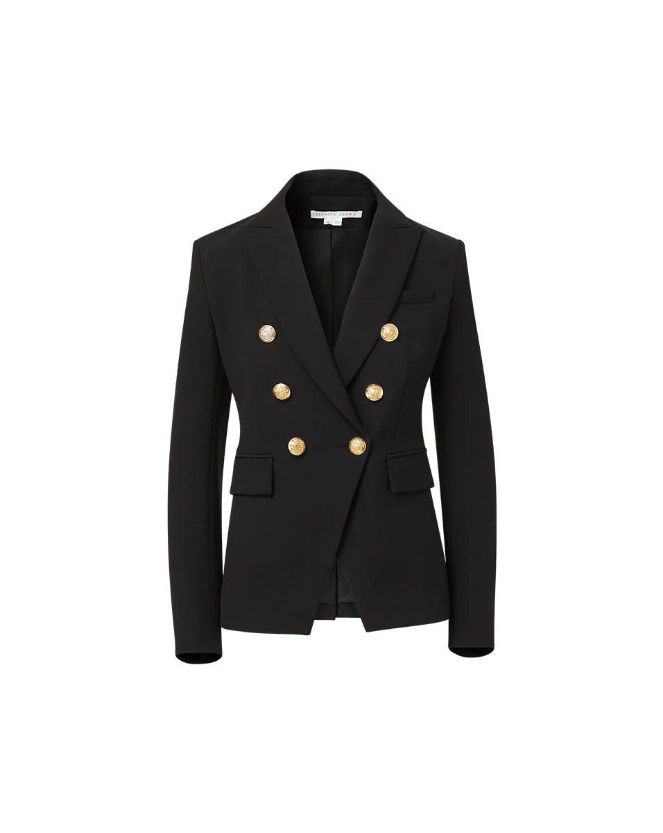 Veronica Beard Miller Dickey Jacket Black Gold