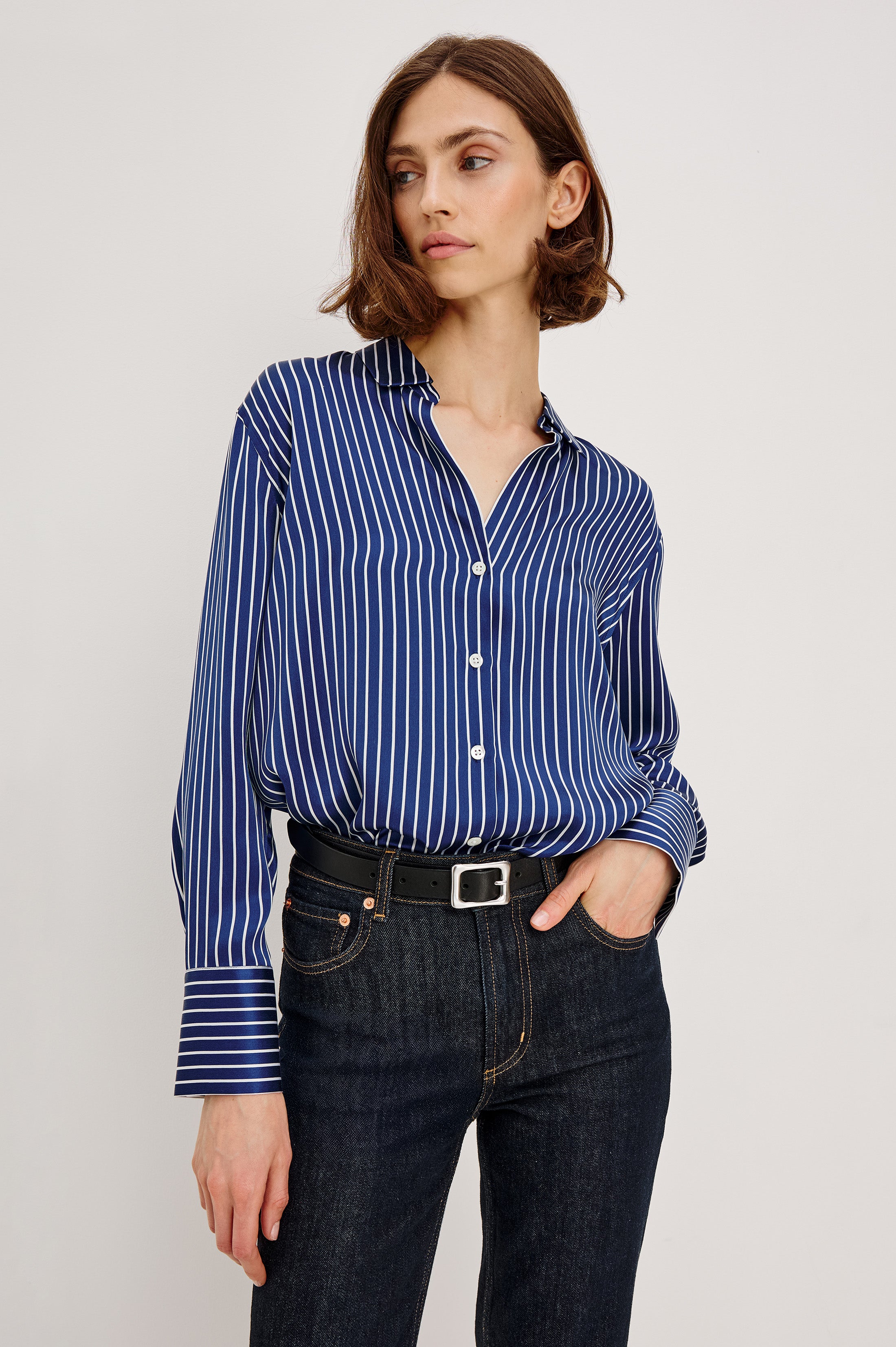Rails Dorian Shirt Twilight Stripe