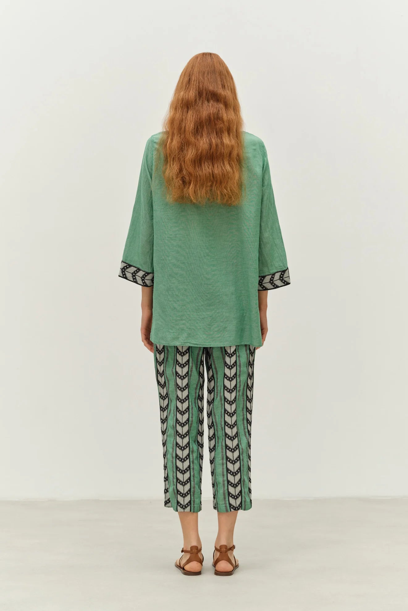 Devotion Twins Gorgeous tunic green/black