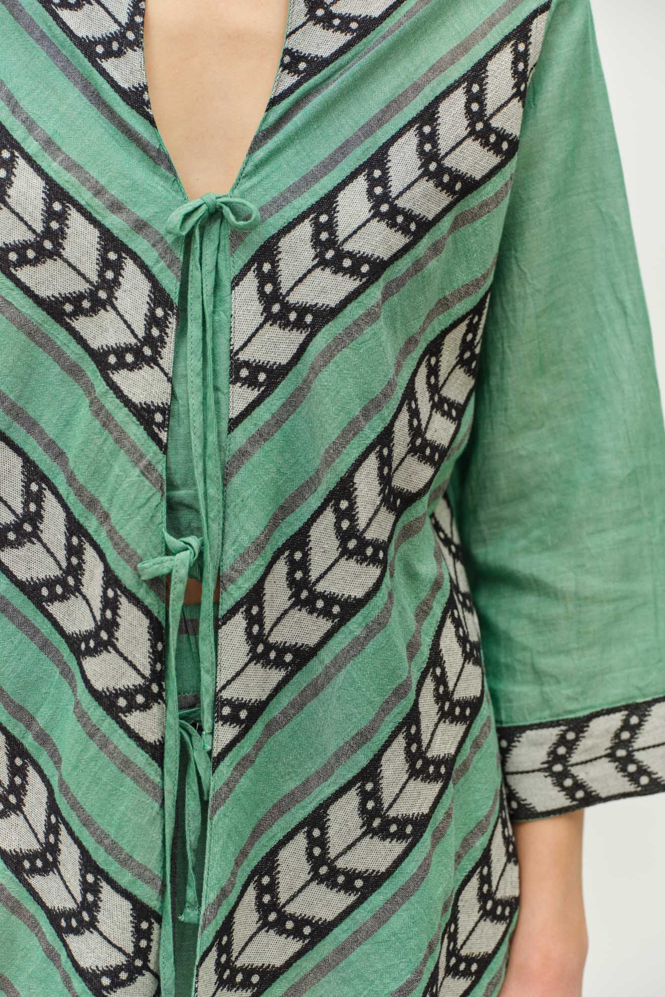 Devotion Twins Gorgeous tunic green/black