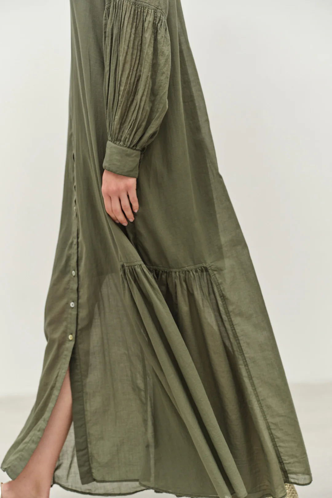 Devotion Twins Thallo Long Dress khaki 025330G