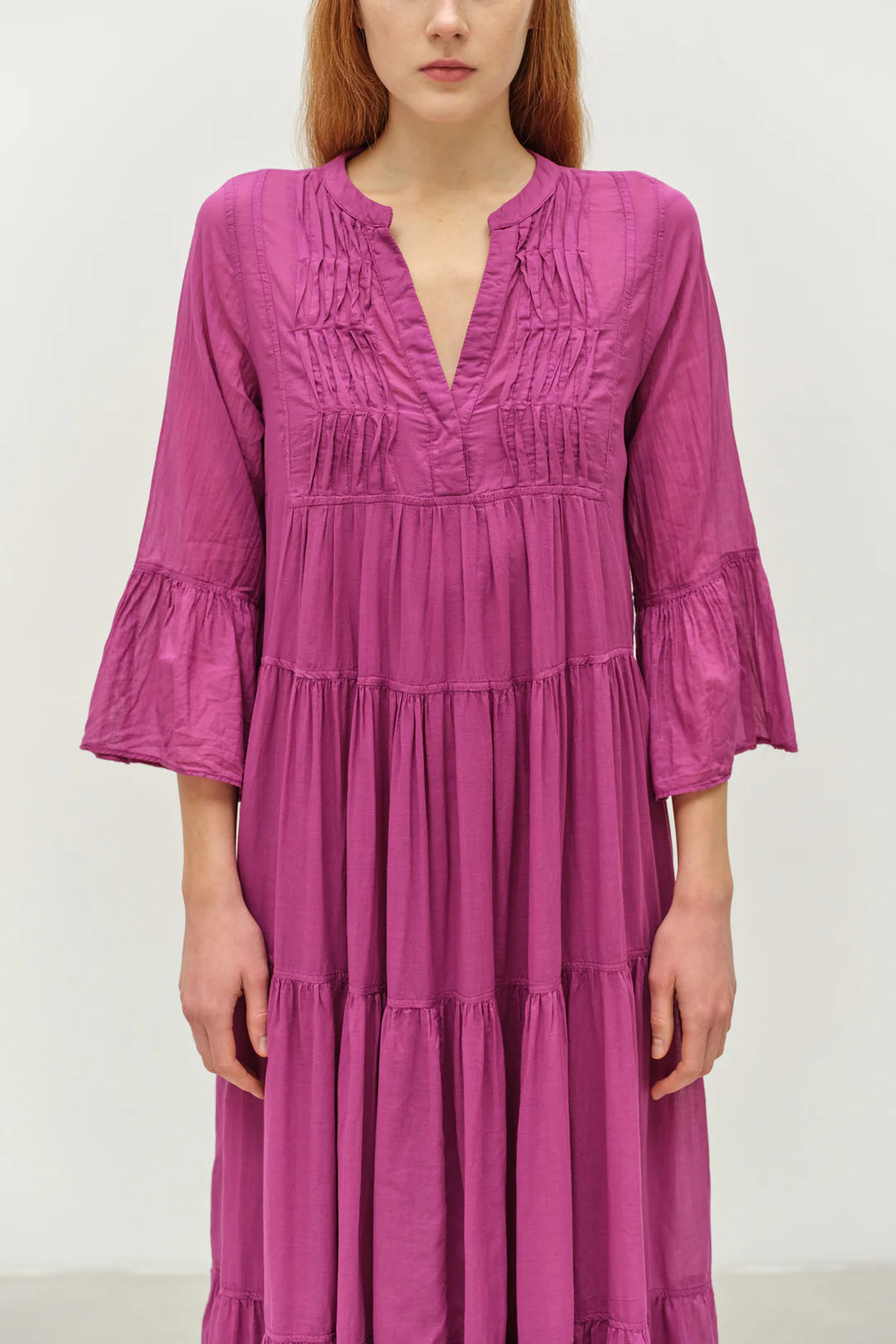 Devotion Twins Symbol Dress fushia