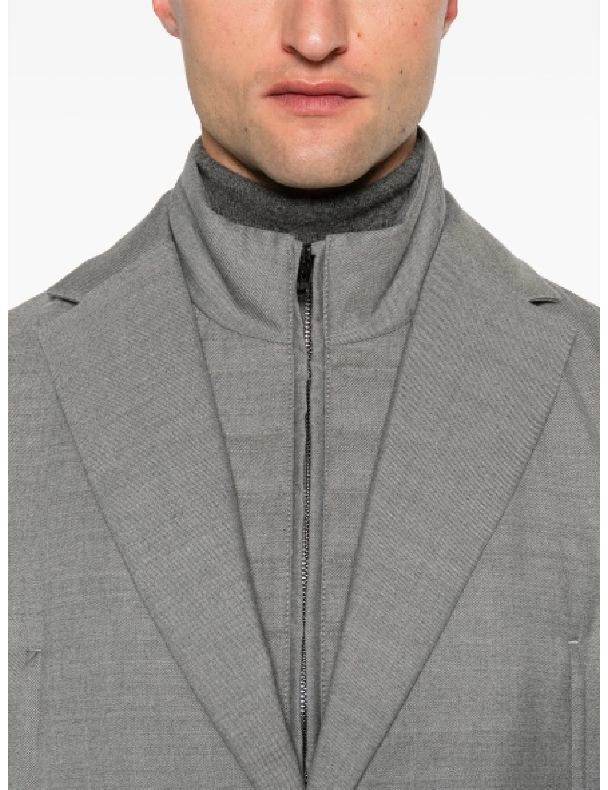 EMPORIO ARMANI Insert Blazer Grey