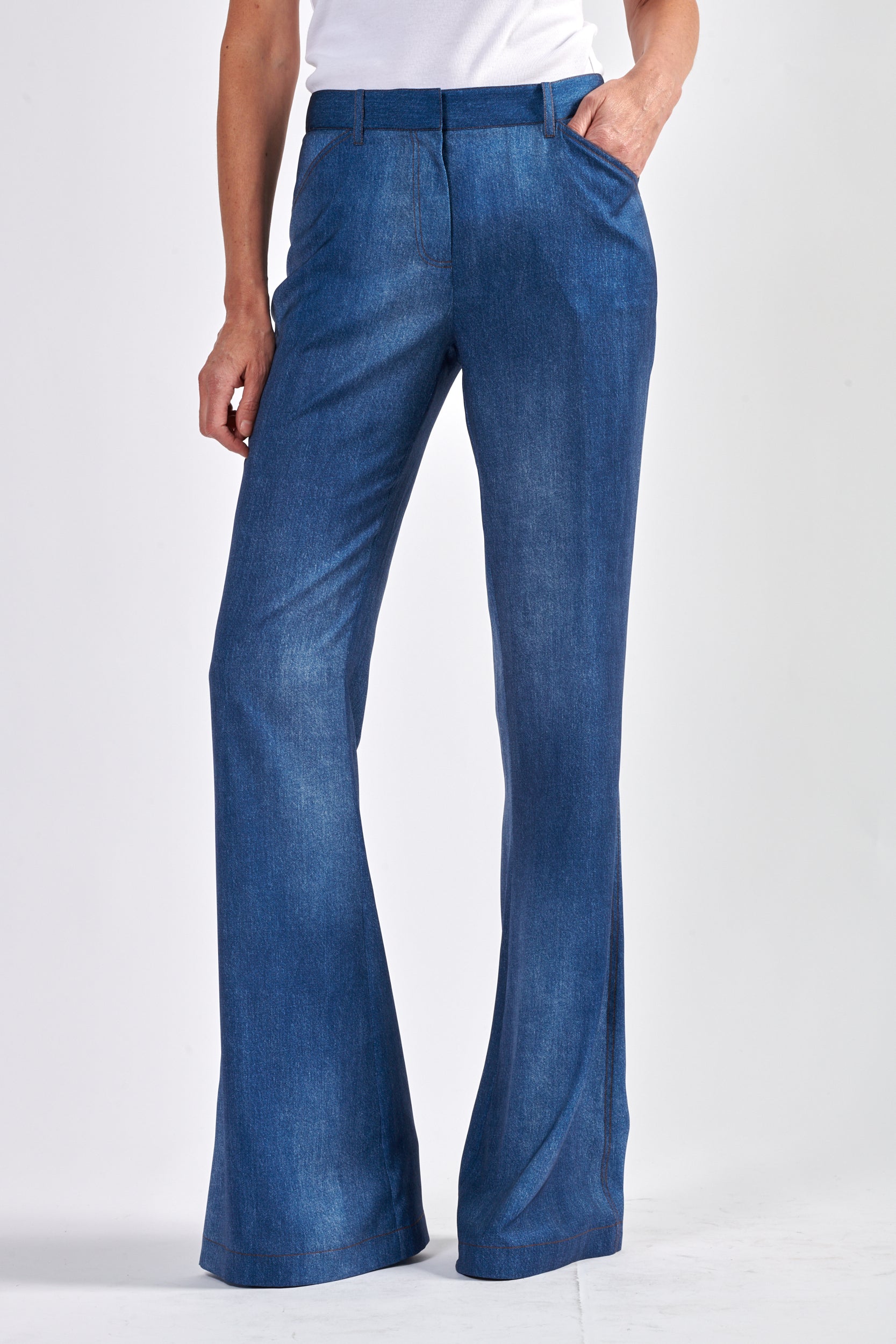 Barbara Bui Pantalon Blue