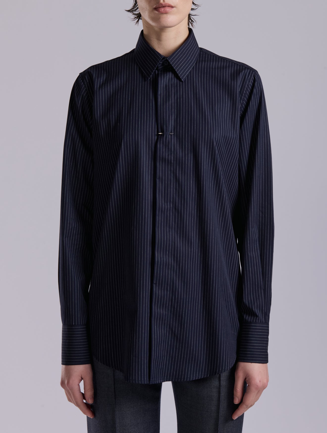 Barbara Bui Shirt Striped Navy