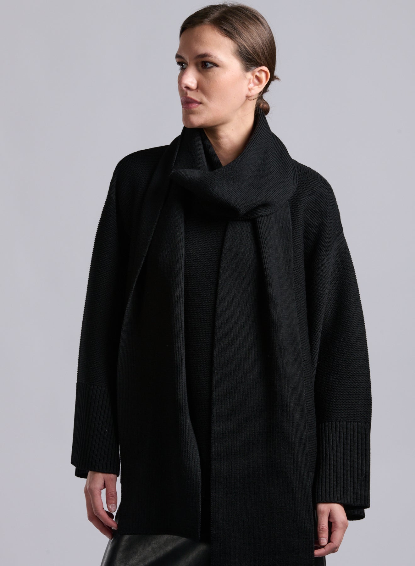 Barbara Bui Sweater with Scarf