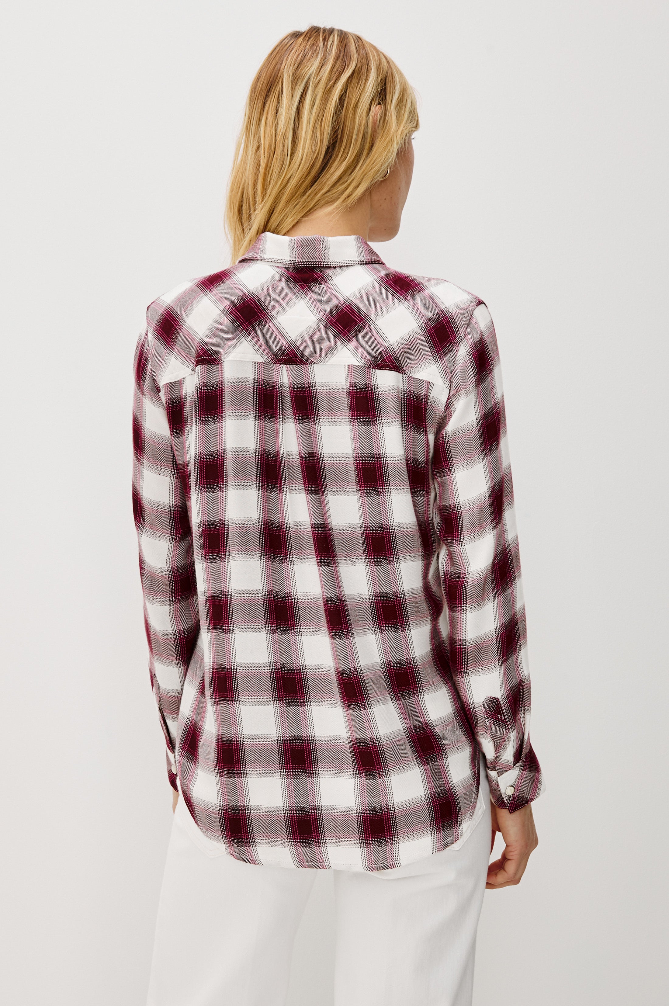Rails Hunter Shirt Raspeberry