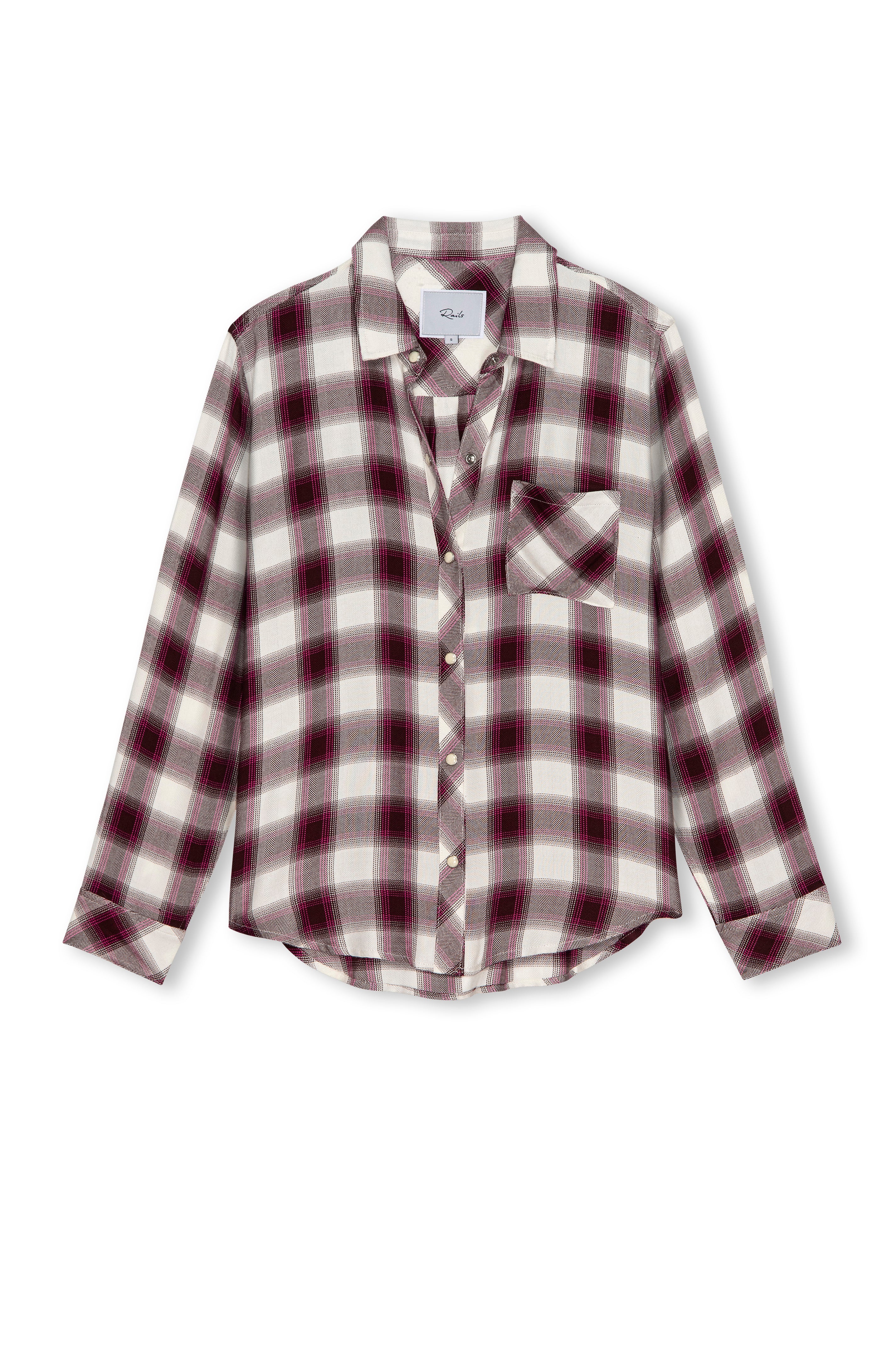 Rails Hunter Shirt Raspeberry