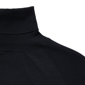 PAOLO PECORA Turtleneck Knit Black