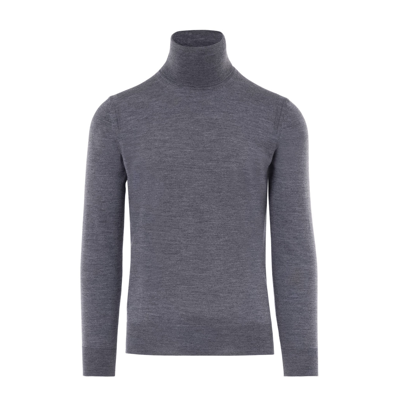 PAOLO PECORA Turtleneck Knit Dark Grey