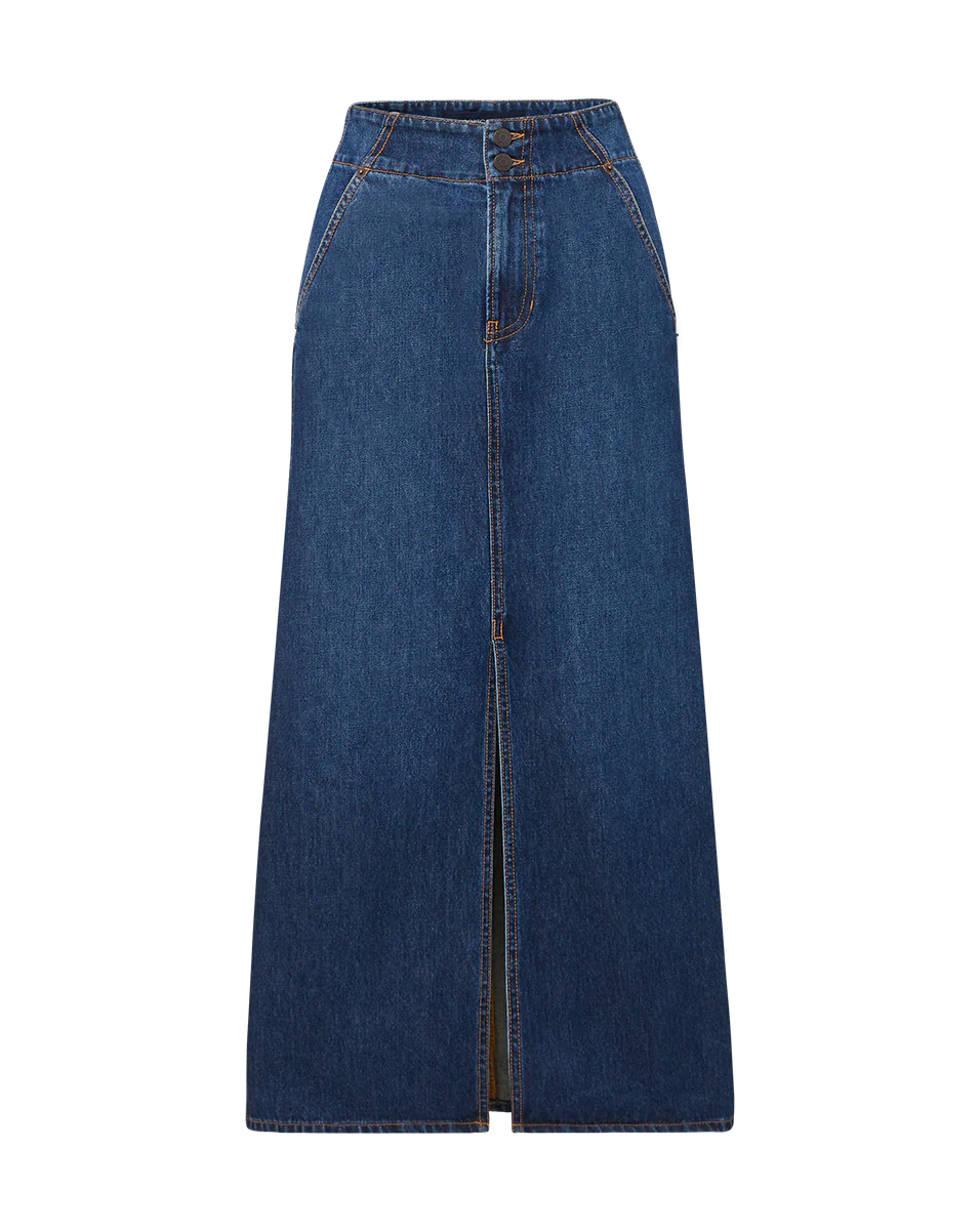 Veronica Beard Patricia Denim Skirt