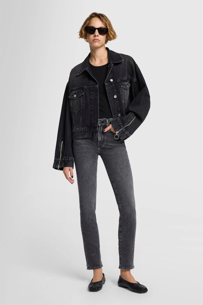 7 For All Mankind Roxanne Topline jeans