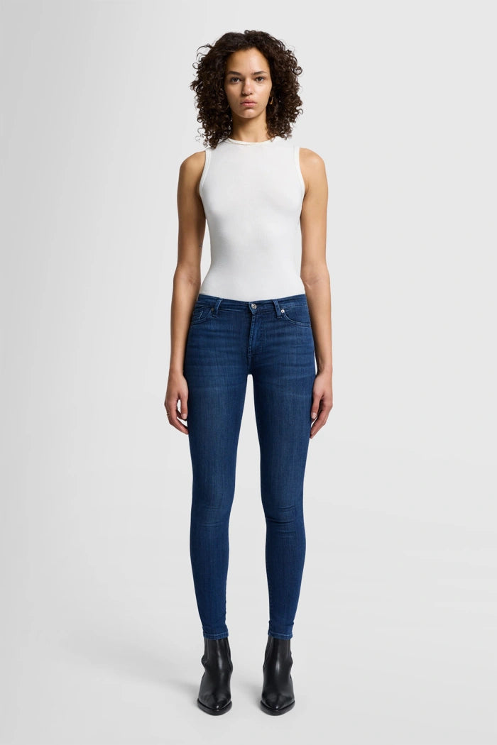 7 For All Mankind HW Skinny Slim Illusion Luxe Los Feliz