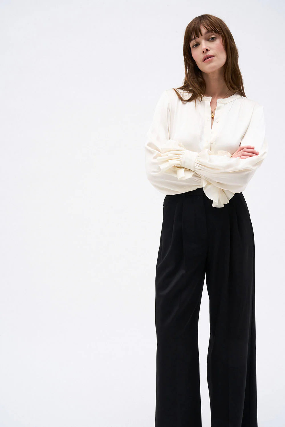 DMN PARIS ALEXANDRE BLACK PANTS