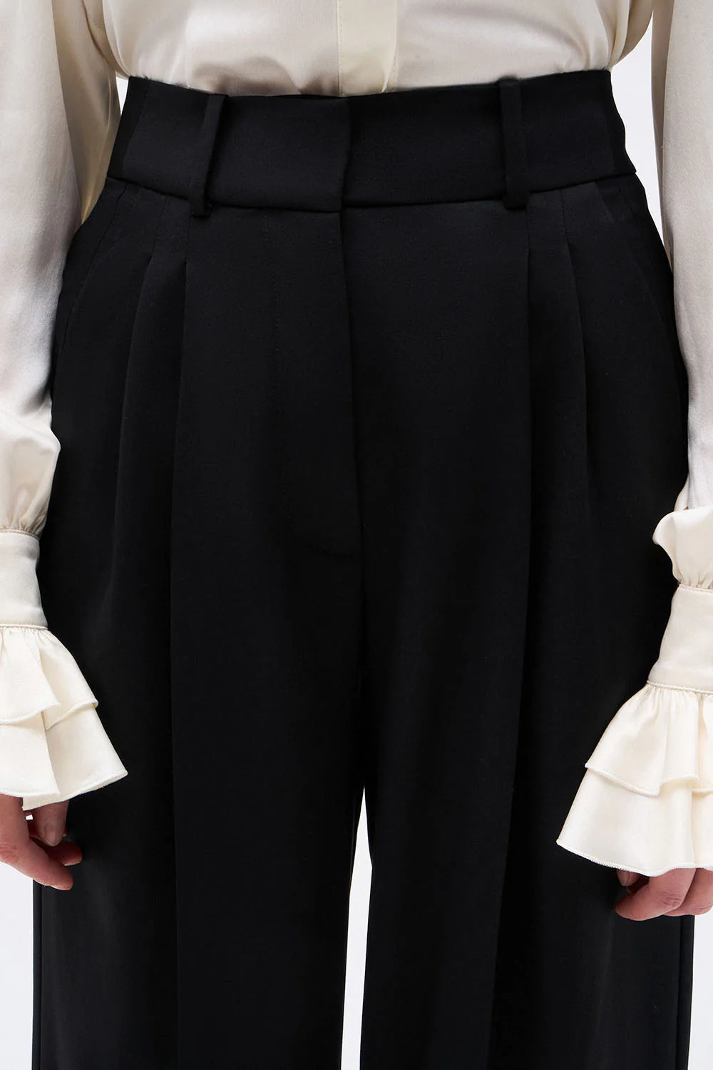DMN PARIS ALEXANDRE BLACK PANTS