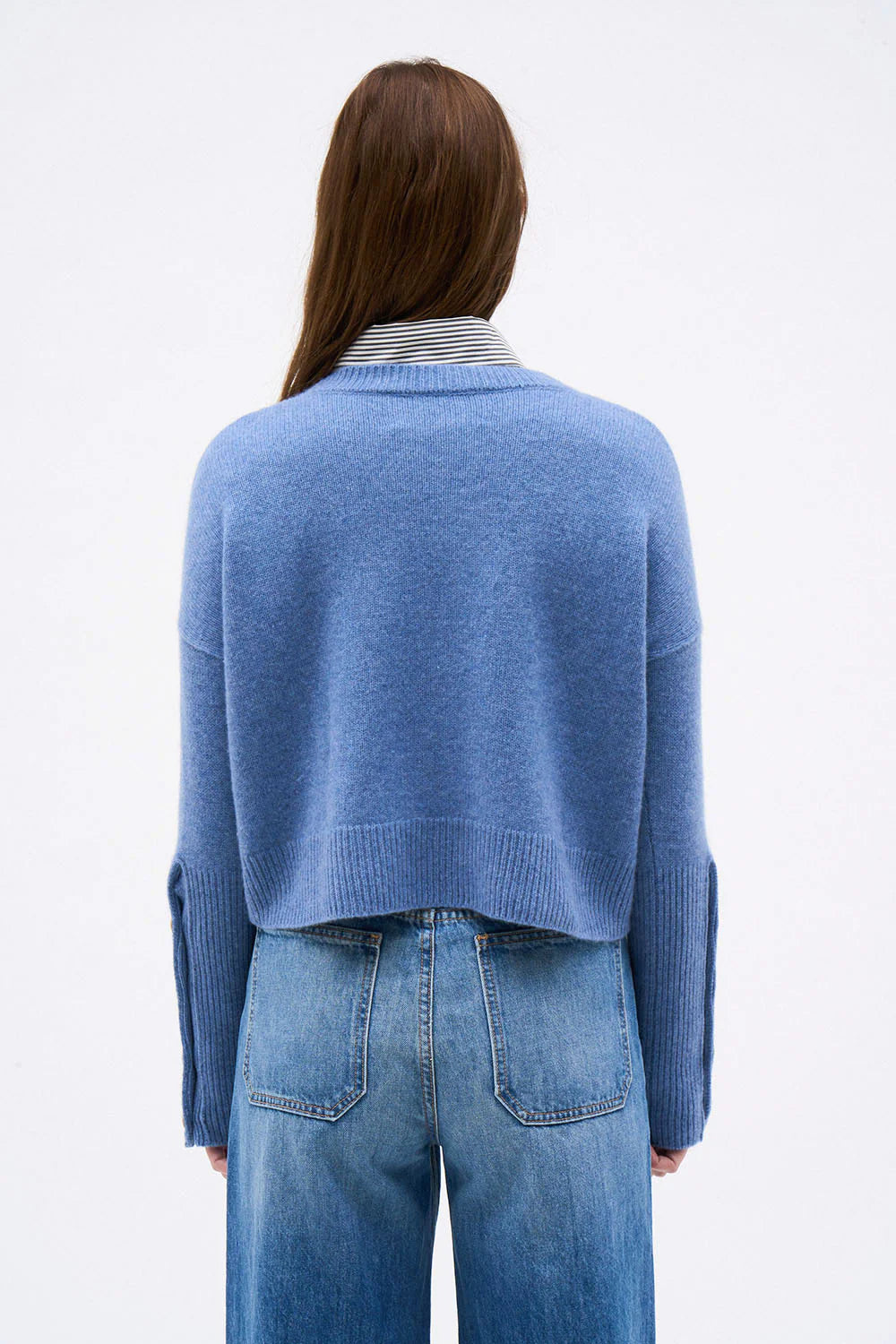 DMN Paris BABY SOLAL2 DENIM SWEATER