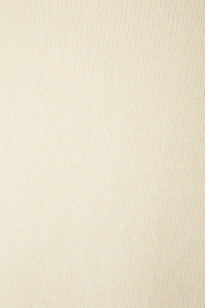 The Curated The New Classic Crew Sweater Eco White NHW-020A-MC-27049