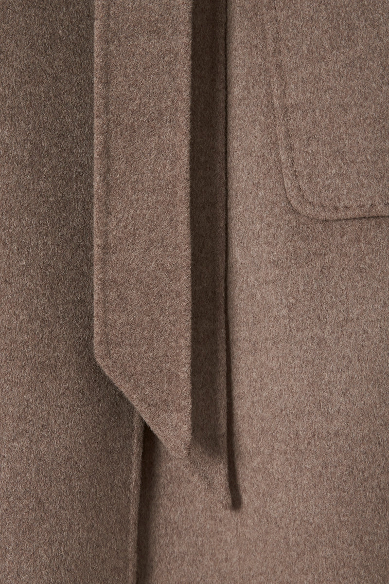 The Curated The Classic Coat chocolate melange NH-001_RM968
