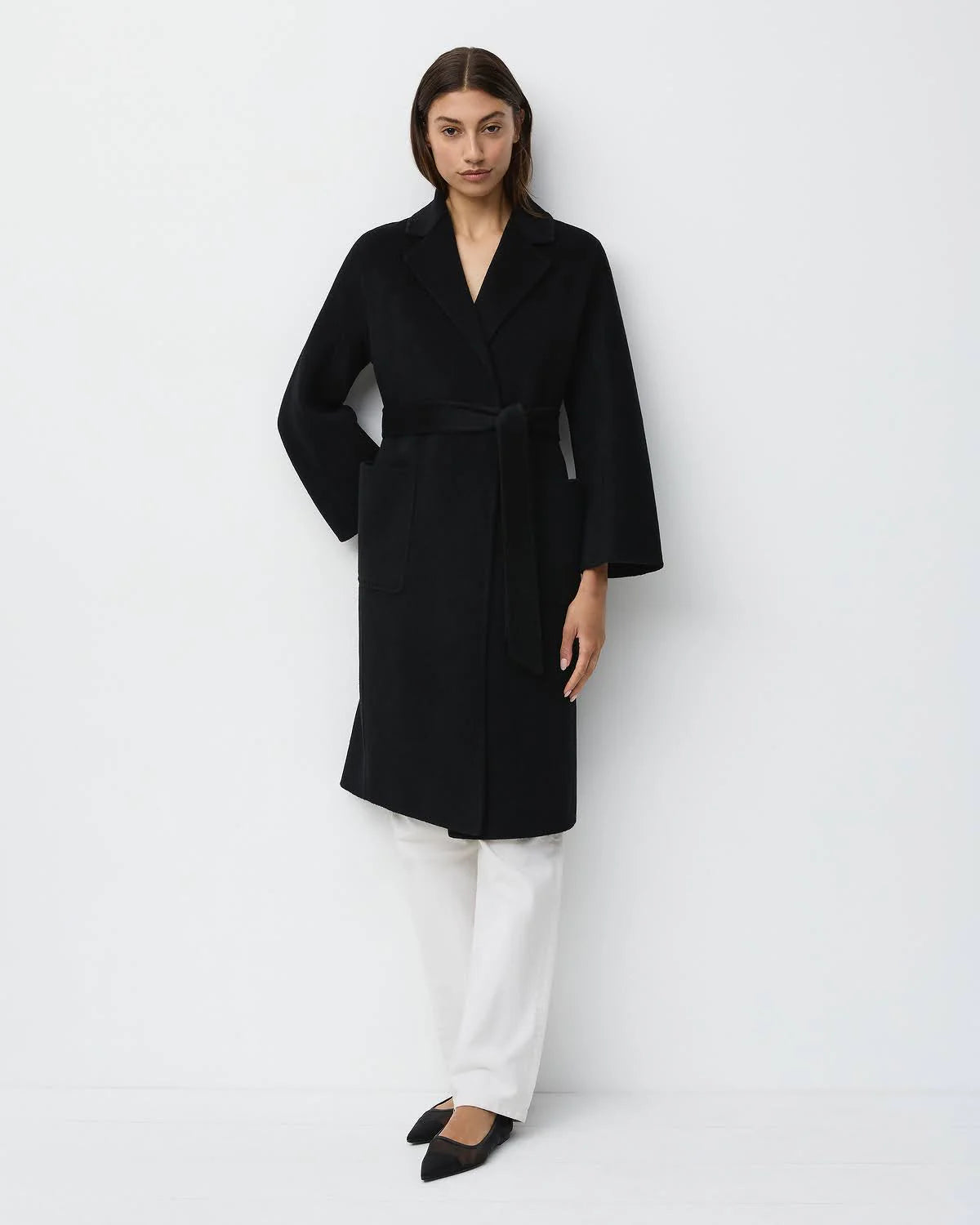The Curated The Classic Coat black NH-001_RM001