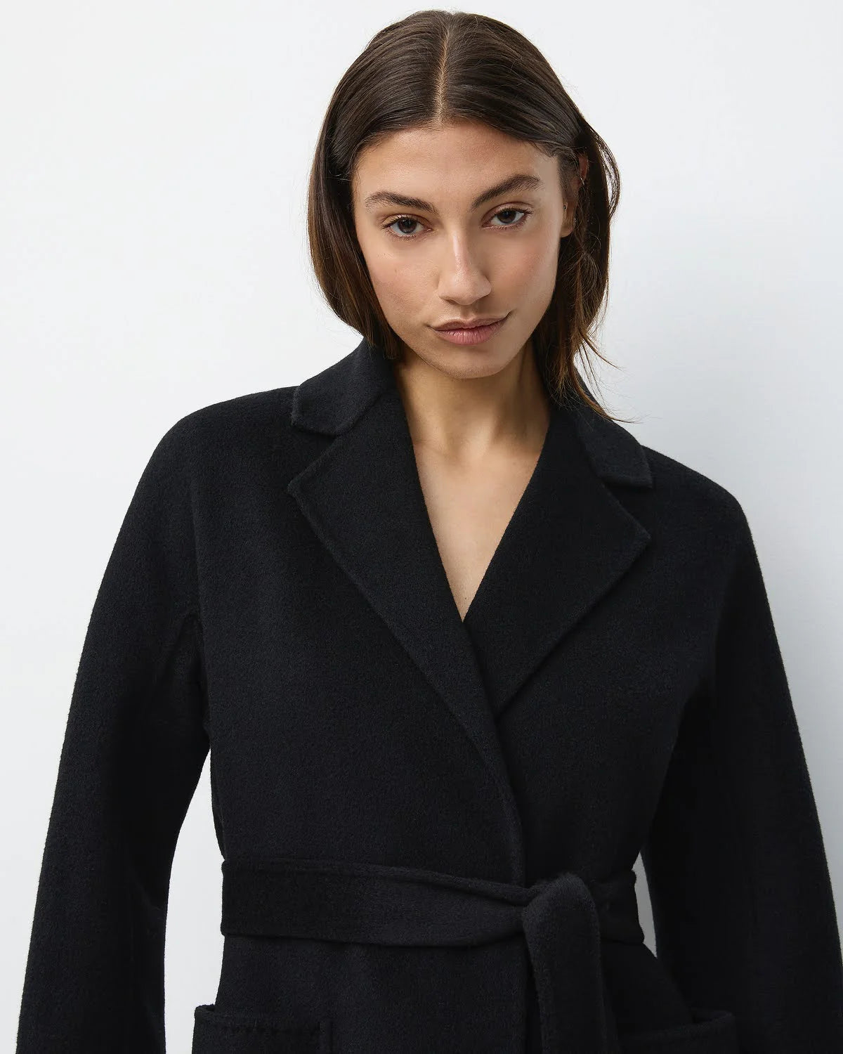 The Curated The Classic Coat black NH-001_RM001