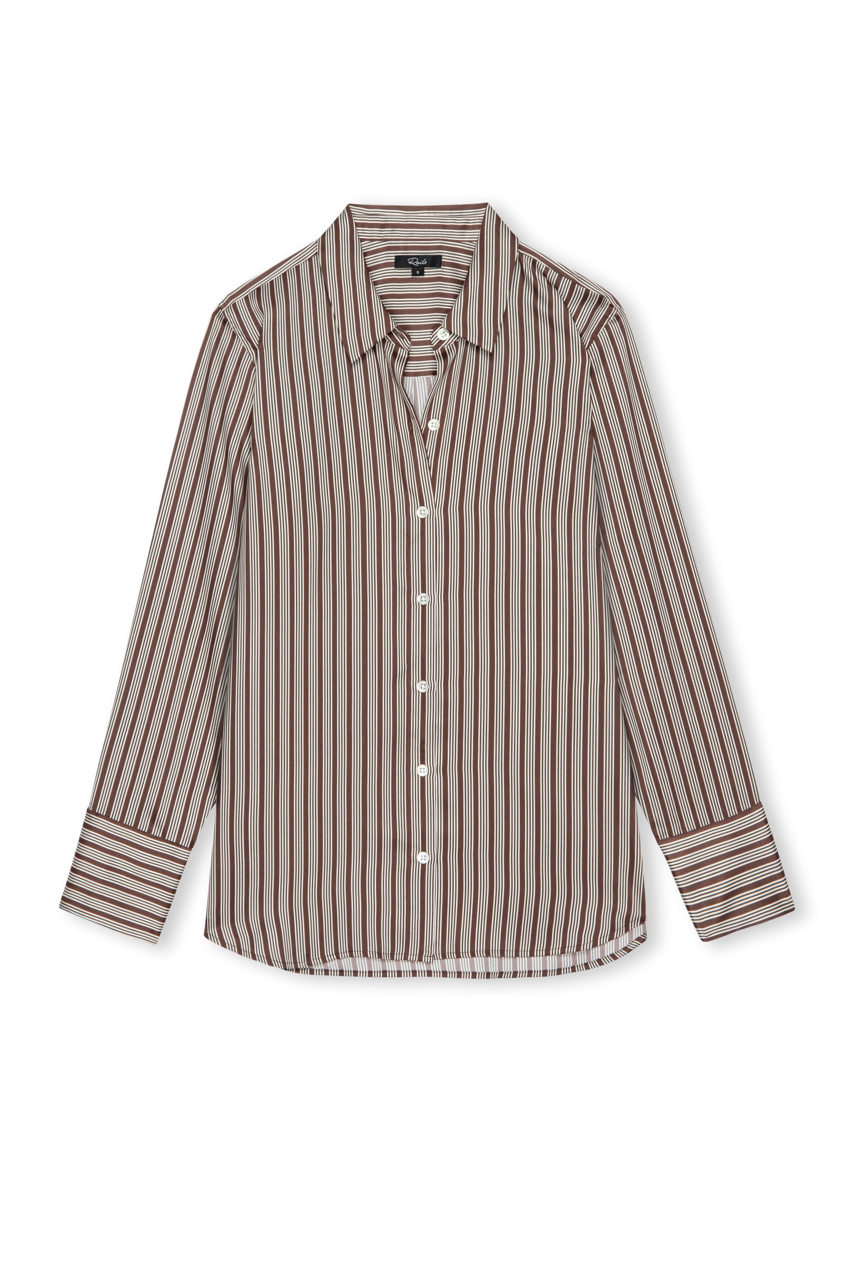 Rails Saige Shirt Isle Stripe Brown/White