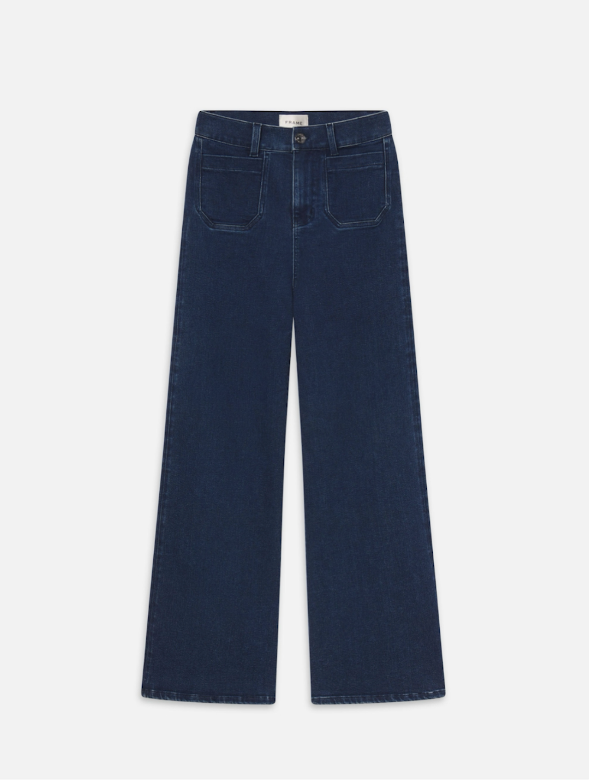 Frame Le Slim Palazzo Modernist Pocket Denim