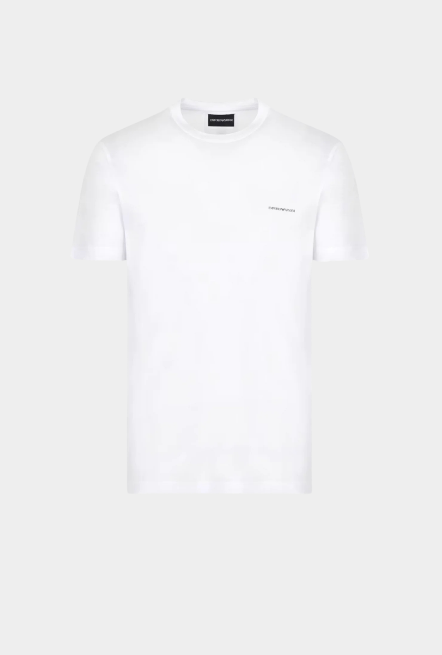 Emporio Armani ASV Lyocell Blend Jersey T-shirt