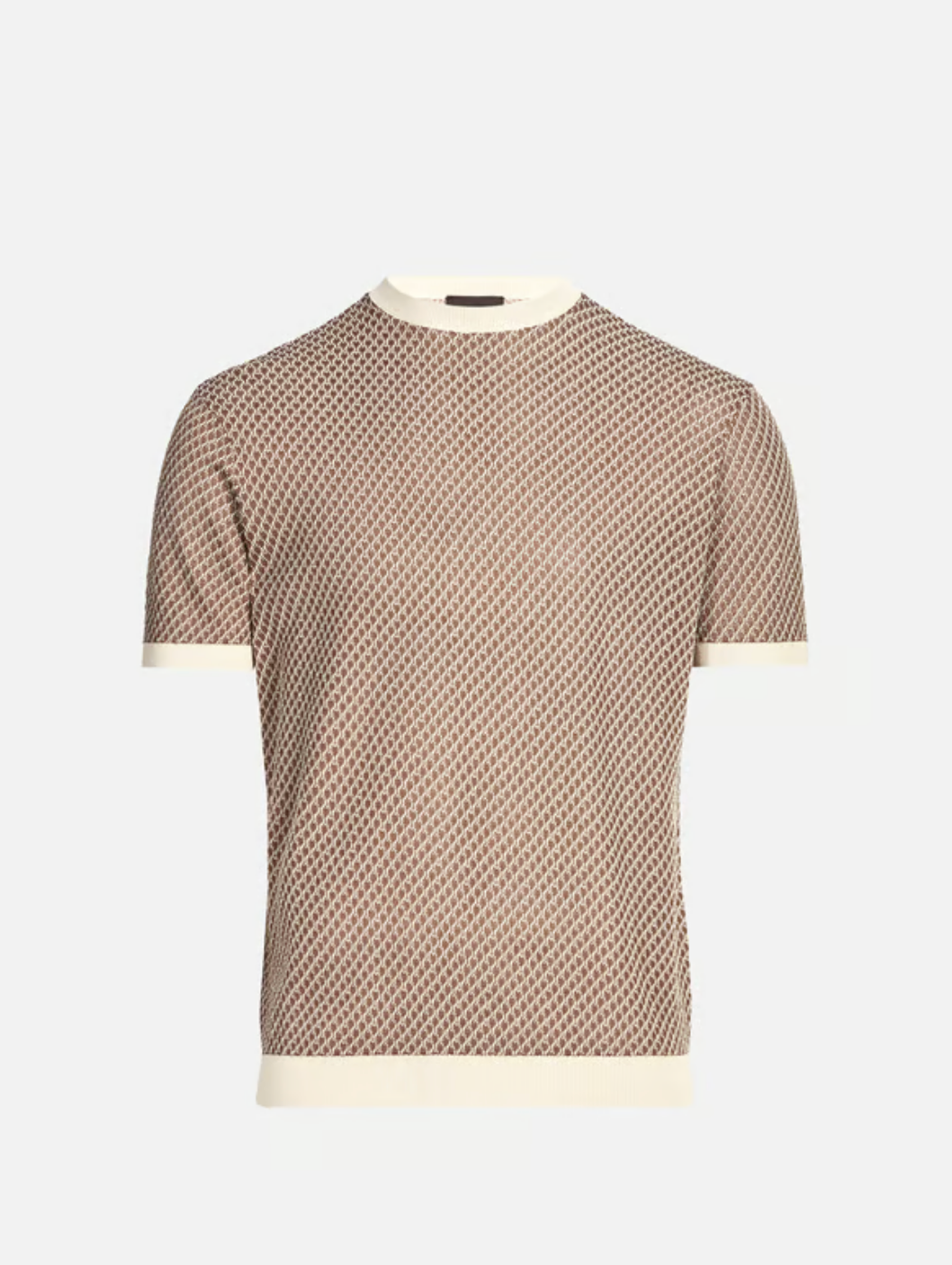 Emporio Armani Micro-pattern jacquard jumper