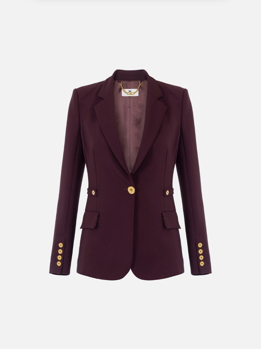 Elisabetta Franchi Blazer met Detail