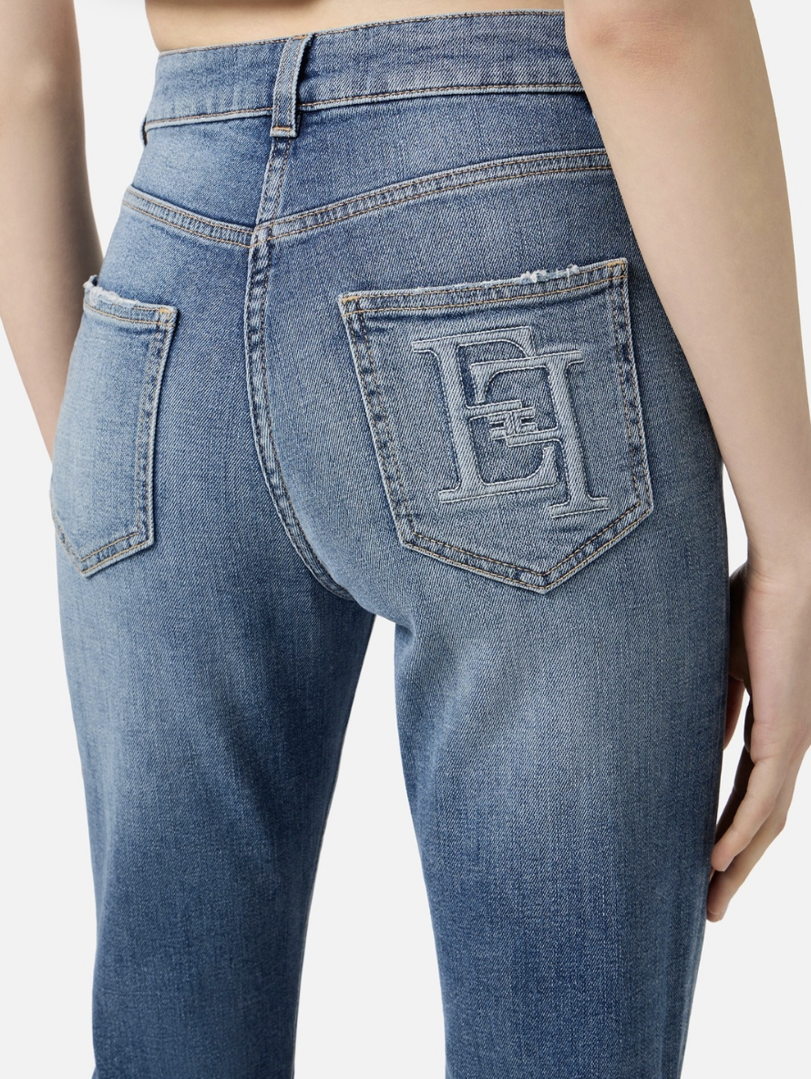 Elisabetta Franchi Jeans met logo