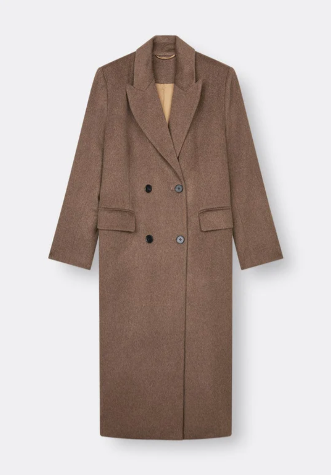 The Curated The New York Coat chocolate melange