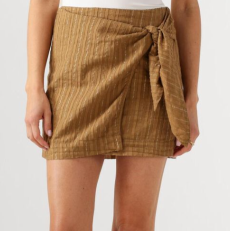 Devotion Twins short skirt khaki 025318G