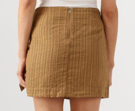 Devotion Twins short skirt khaki 025318G