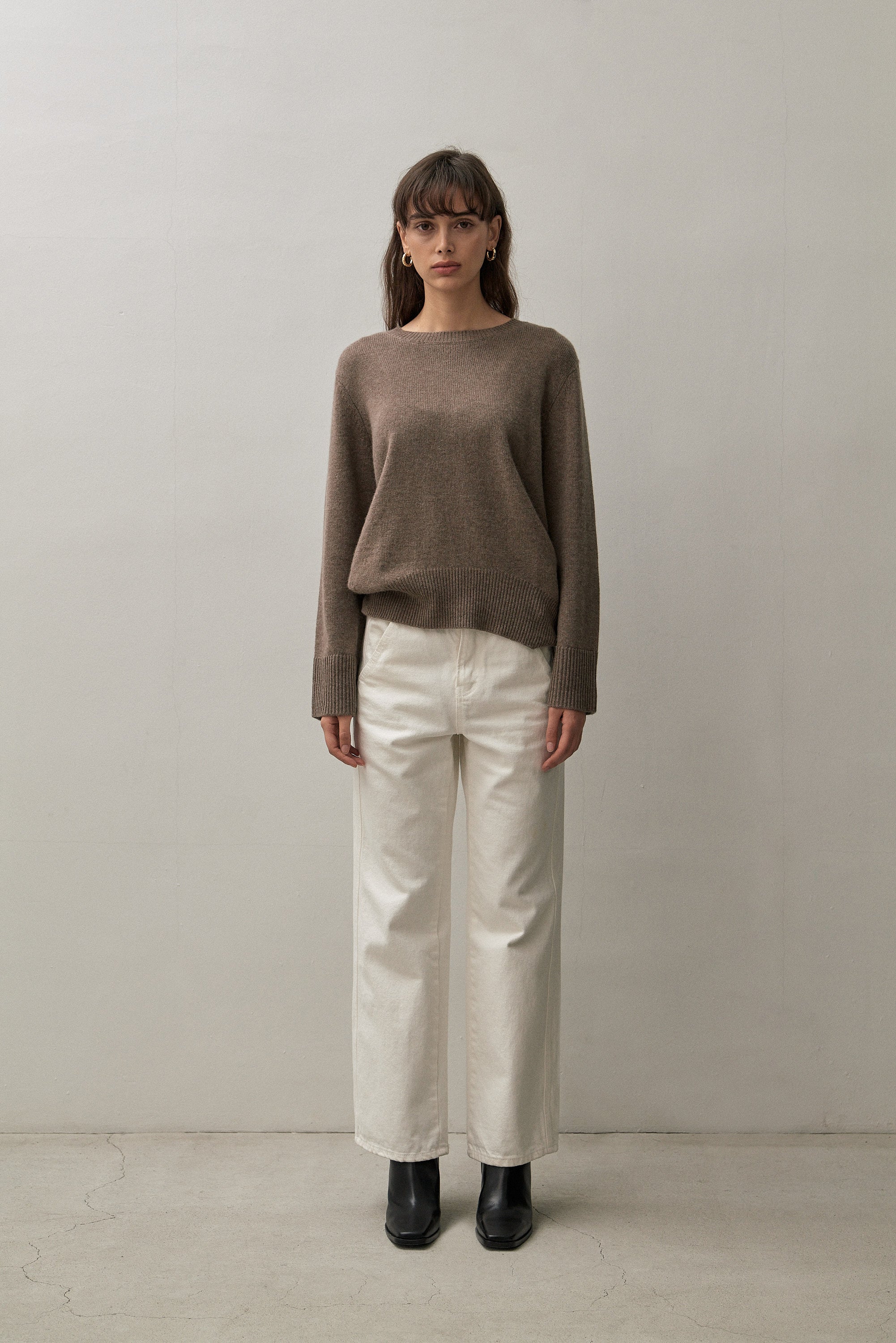 The Curated The New Classic Crew Sweater Bracken NHW-020A-25831