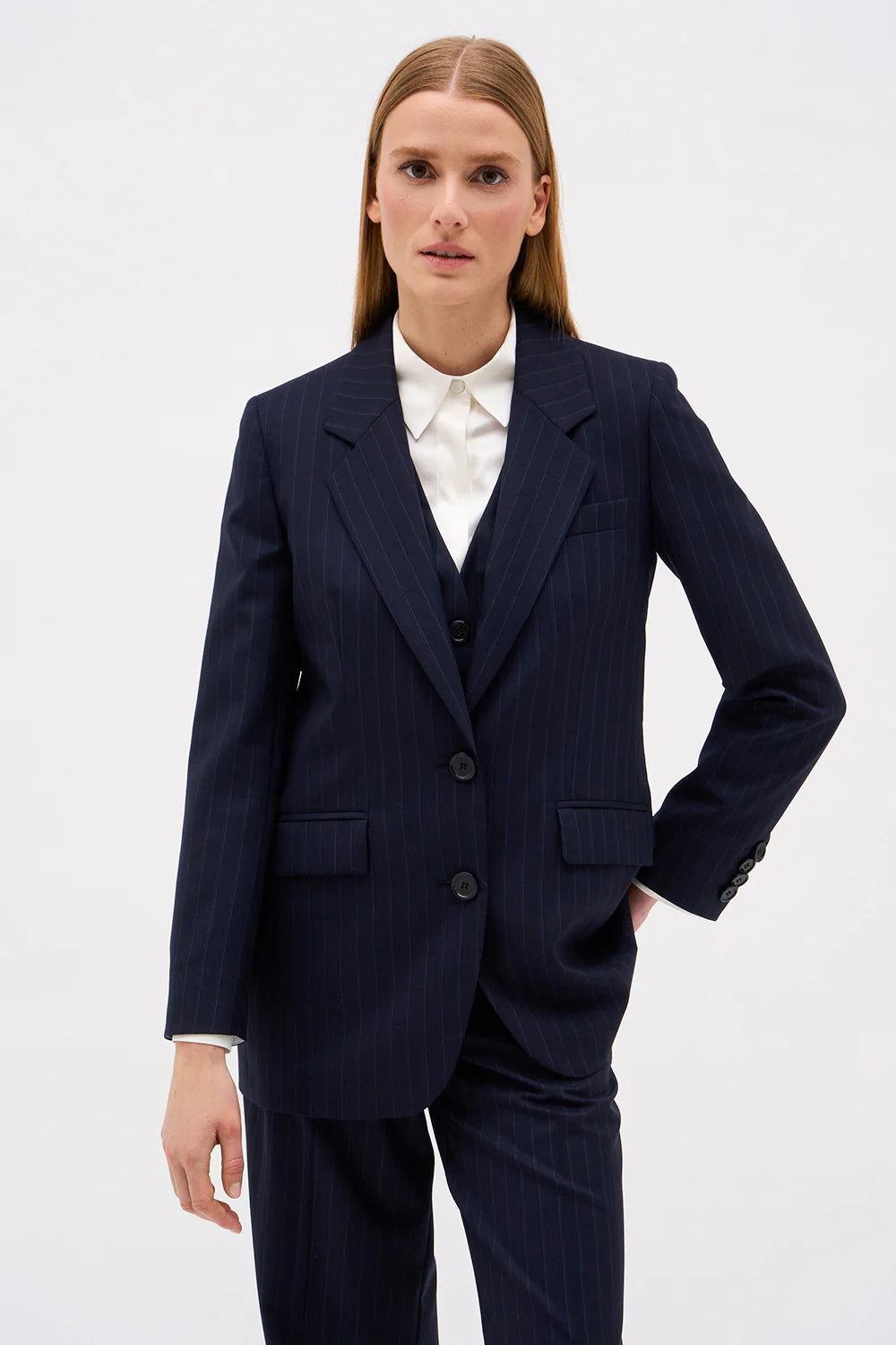 DMN Paris ARMAND NAVY STRIPE JACKET